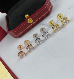 까르띠에 cartier 솔리테어 스터드 귀걸이 (3color)