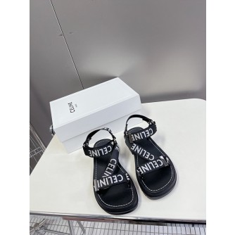 셀린느 23ss celine 로고 샌들